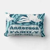 Personalisierte Taubenliebhaberfamilie etabliert Lendenkissen (Vorderseite)