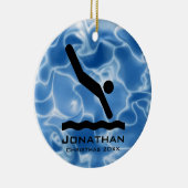 Personalisierte Taucheinrichtung Keramikornament (Rechts)