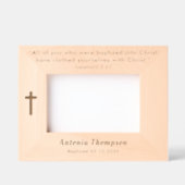 Personalisierte Taufe Gestrichen Bildrahmen Geätzte Rahmen (Vorderseite)