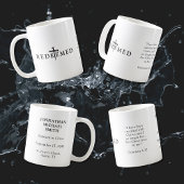 Personalisierte Taufe Kaffeetasse