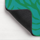 Personalisierte Teal-Palmwedel-Mauspad Mousepad (Ecke)