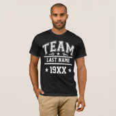 Personalisierte Team-Familie T-Shirt (Vorne ganz)