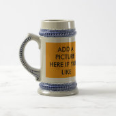 Personalisierte Team-Tassen Bierglas (Links)