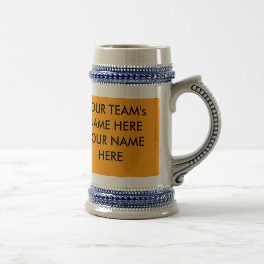 Personalisierte Team-Tassen Bierglas (Rechts)