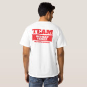 Personalisierte Teamfamilie oder T - Shirt einer G (Schwarz voll)