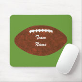 Personalisierte Teamname Fußball Grüne Mousepads (Mit Mouse)