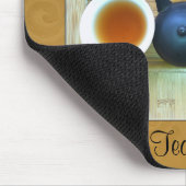 Personalisierte Tee-Einstellung Stillleben Mousepad (Ecke)