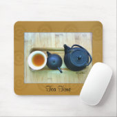 Personalisierte Tee-Einstellung Stillleben Mousepad (Mit Mouse)