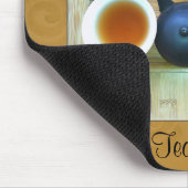 Personalisierte Tee-Einstellung Stillleben Mousepad (Ecke)