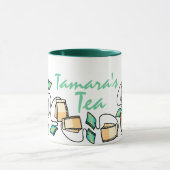 Personalisierte Tee-Schale Tasse (Zentrum)