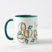 Personalisierte Tee-Schale Tasse (Links)