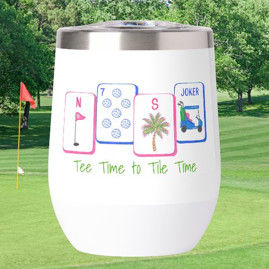 Personalisierte Tee-Zeit bis Fliesen-Zeit / Golf M