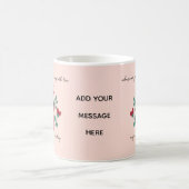 Personalisierte Teetasse mit einer Umarmung (Mittel)