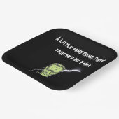 Personalisierte Teller, Frankenstein Halloween Pappteller (Gewinkelt)