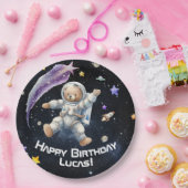 Personalisierte Teller mit räumlich anmutenden The (Party)