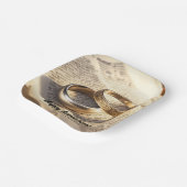 Personalisierte Teller zum Hochzeitstag oder Jahre (Gewinkelt)