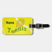 Personalisierte Tennis-Gepäck-Umbauten, Gepäckanhänger (Vorderseite horizontal)