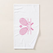 Personalisierte Tennis-Rackets-Motif-Sport Handtuch (Handtuch)