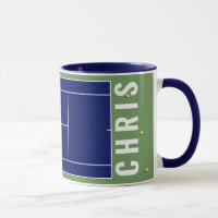 Personalisierte Tennis-Tasse