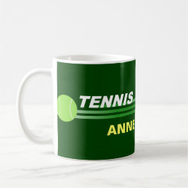Personalisierte Tennis-Tassen Kaffeetasse