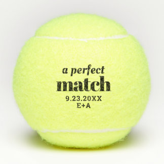 Personalisierte Tennisbälle für die perfekte Hochz