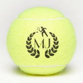 Personalisierte Tennisbälle mit eigenem Logo (Vorderseite)