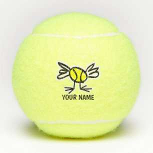 Personalisierte Tennisbälle mit niedlichem Design