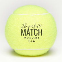 Personalisierte Tennisbälle Perfect Match 