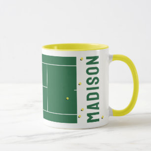 Personalisierte Tennisgeschenke Tasse