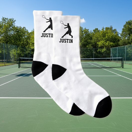 Personalisierte Tennissocken für Spieler oder Trai Socken