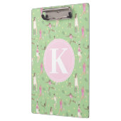 Personalisierte Tennisspieler Klemmbrett (Links)