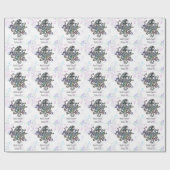 Personalisierte Tentakel Geschenkpapier (Flach)