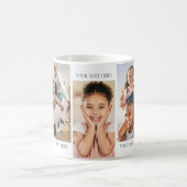 Personalisierte Text- und Fotocollage Kaffeetasse (Mittel)