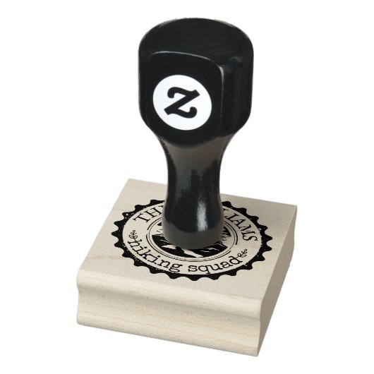 Personalisierte TextNaturwanderung Gummistempel (Stempel)