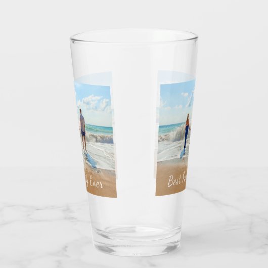 Personalisierte Textsendung für Ihr Foto Glas (Rechts)