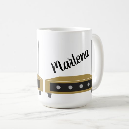 Personalisierte Theremin Tasse (VorderseiteRechts)