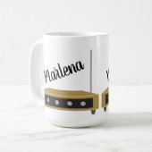 Personalisierte Theremin Tasse (Vorderseite Links)