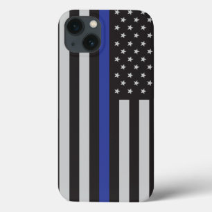 Personalisierte Thin-Blue-Line-Flagge Case-Mate iPhone Hülle