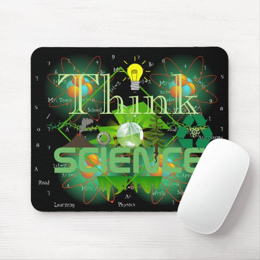 Personalisierte Think Science Mouse Pad Mousepad (Mit Mouse)