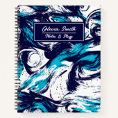 Personalisierte Tiefseedrucke Notizblock (Vorderseite)