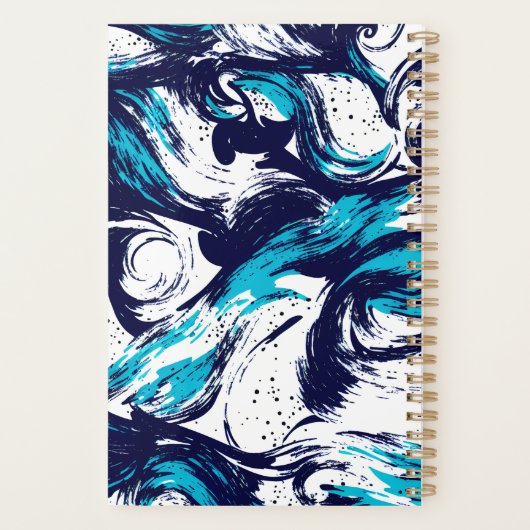 Personalisierte Tiefseedrucke Planer (Rückseite)