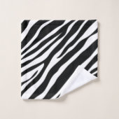 Personalisierte Tierausdruck Badhandtuch Set (Waschlappen)