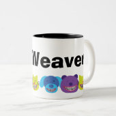 Personalisierte Tiere in KlammernOrthodontists Zweifarbige Tasse (VorderseiteRechts)