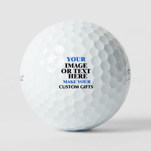 Personalisierte Titleist Balls - Custom Pro V1 Gol Golfball (Vorderseite)