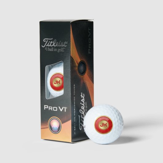 Personalisierte Titleist Pro V1 Golfbälle (Verpackung)