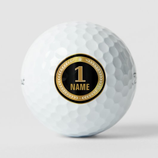 Personalisierte Titleist Pro V1 Golfbälle (Vorderseite)