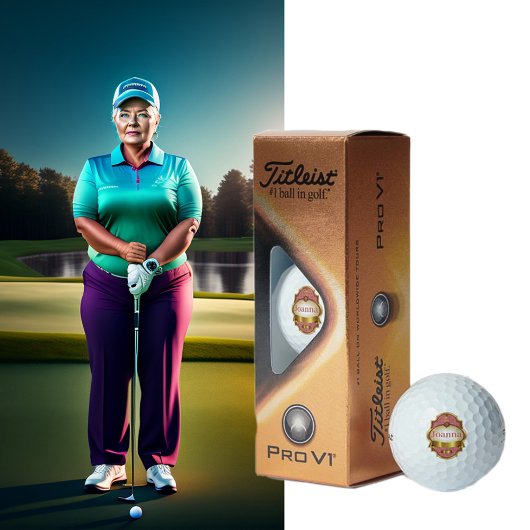 Personalisierte Titleist Pro V1 Golfbälle