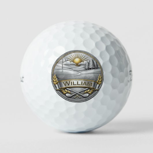 Personalisierte Titleist Pro V1 Golfbälle (Vorderseite)