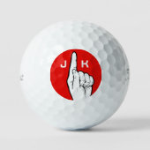 Personalisierte Titleist Pro V1 Golfbälle (Vorderseite)