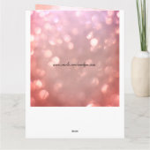 Personalisierte Tochter zum Geburtstag Karte (Rückseite)